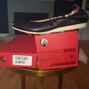 Arche Lanabi Flats in Black and Multi-Color